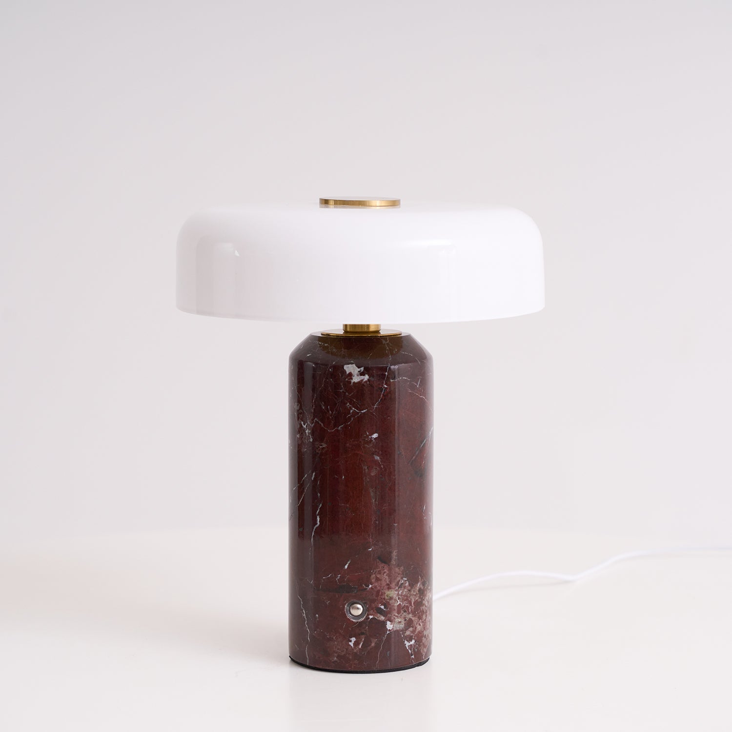Marble Cylinder Lamp