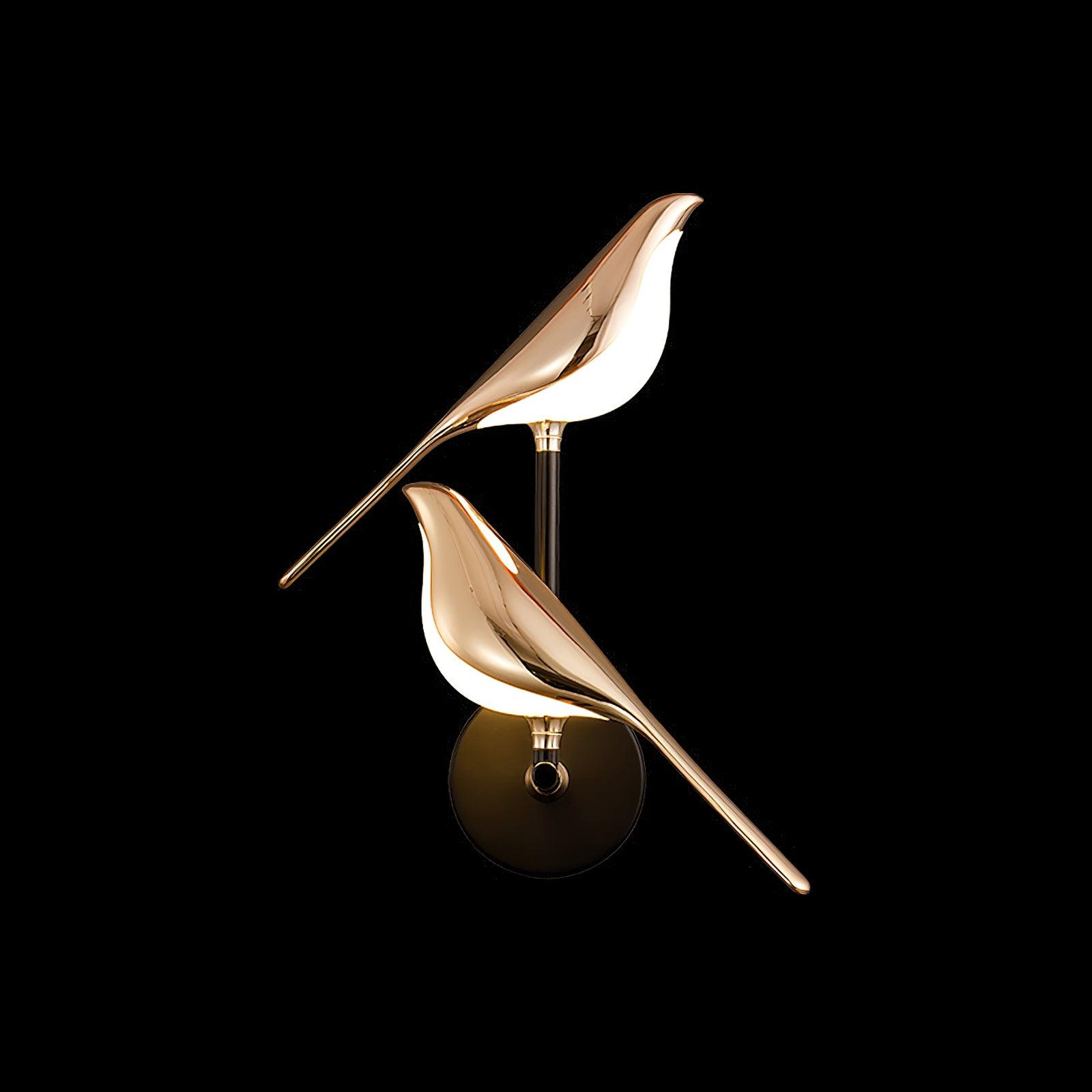 Sculptural Songbird Sconce