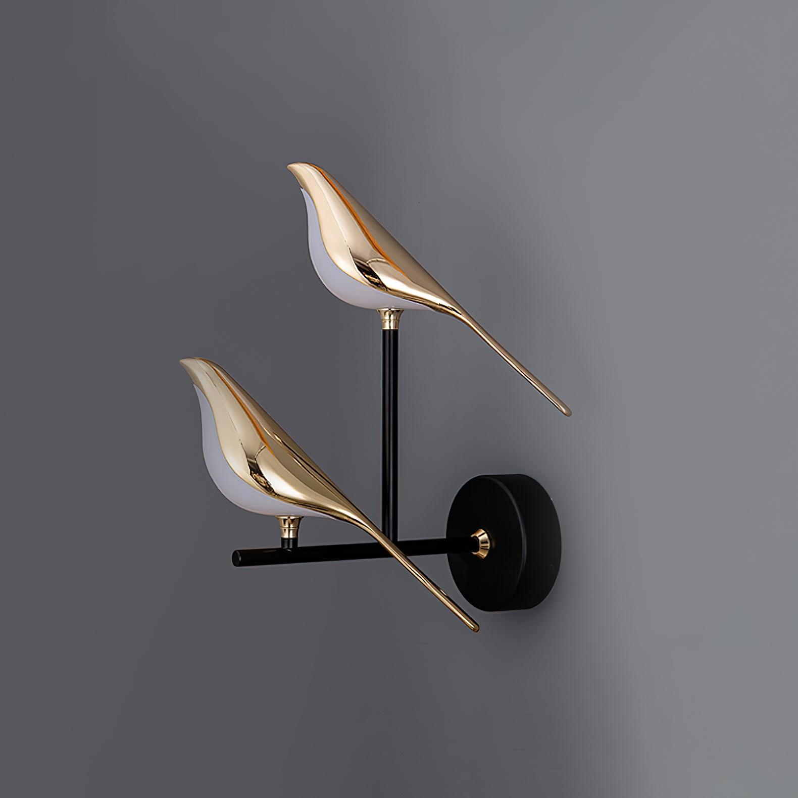 Sculptural Songbird Sconce