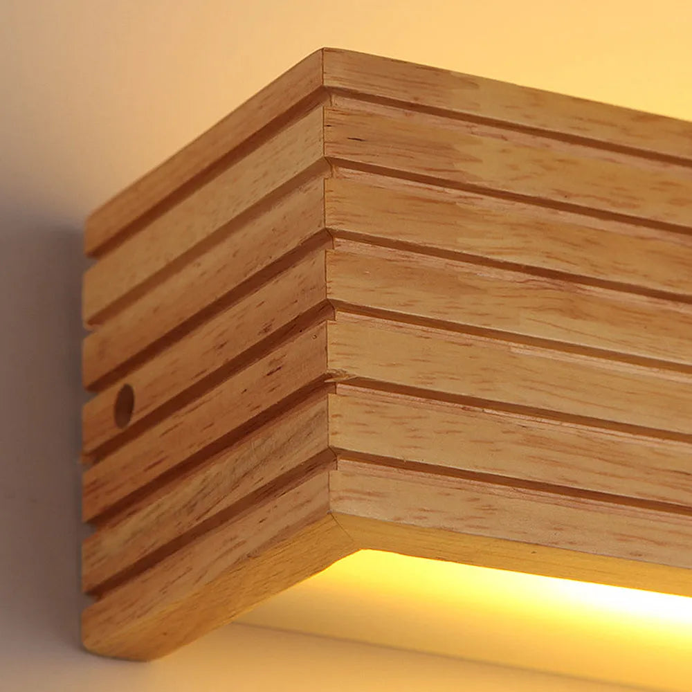 Floating Wood Sconce