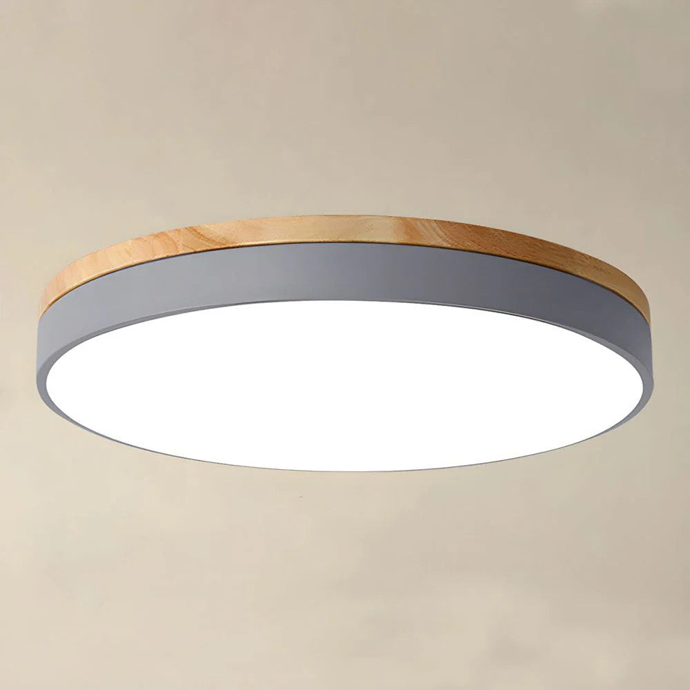 Nordic Halo Flush Light