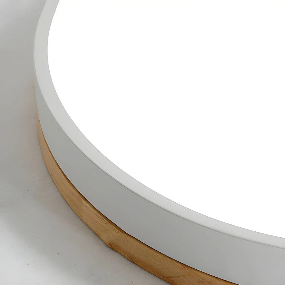 Nordic Halo Flush Light
