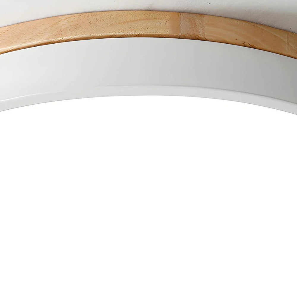 Nordic Halo Flush Light