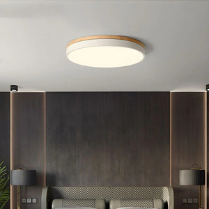 Nordic Halo Flush Light