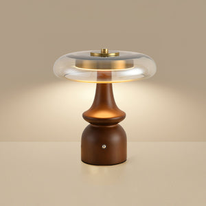 Amber Dome Table Lamp