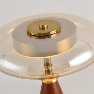 Amber Dome Table Lamp