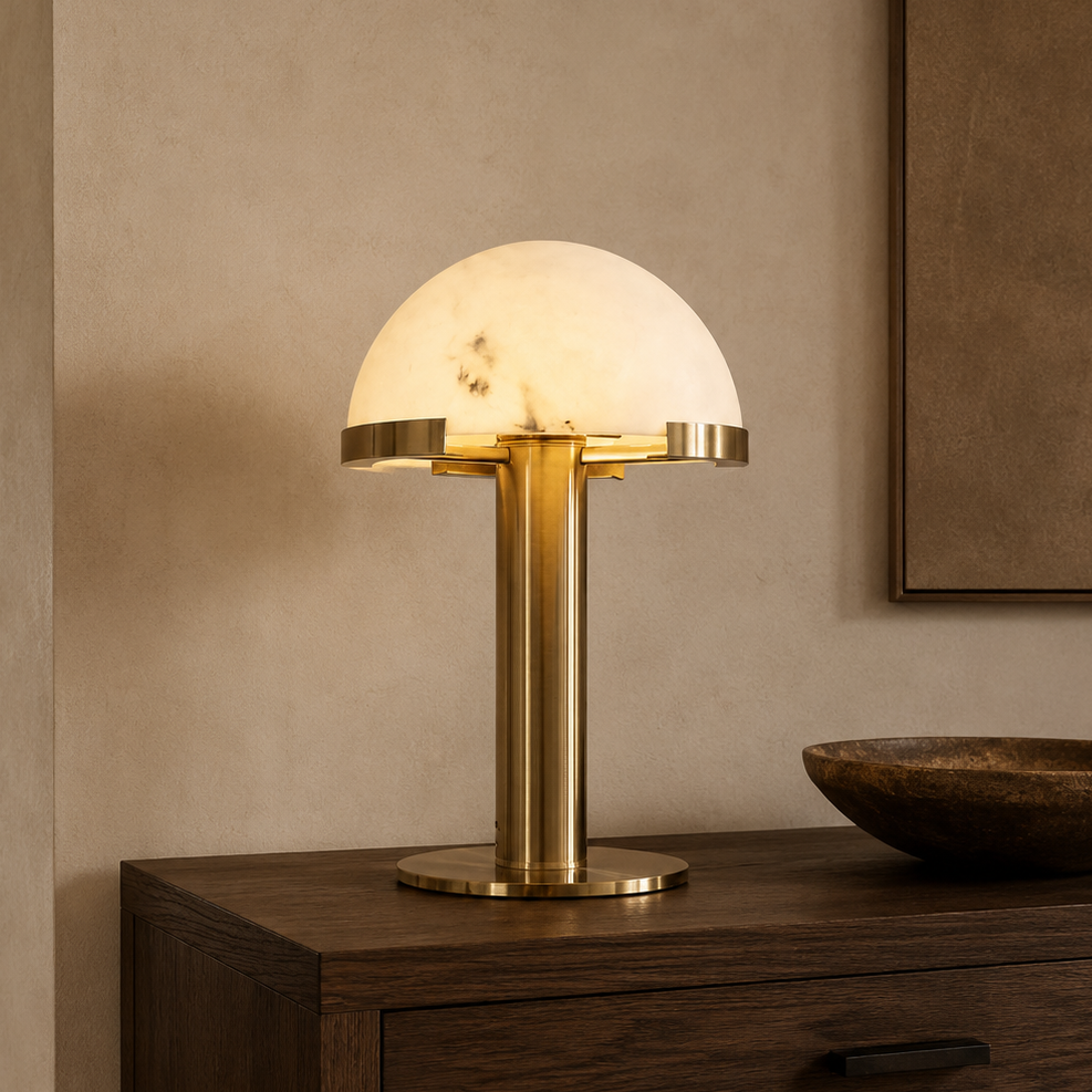 Alabaster Glow Lamp