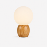 Frosted Globe Table Lamp