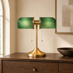 Dual Glass Vintage Lamp