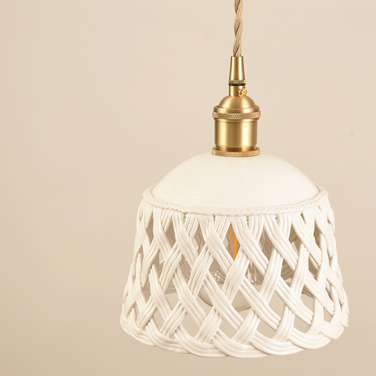 Lattice Glow Pendant