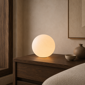 Frosted Globe Lamp