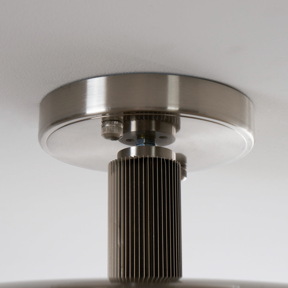 Amber Halo Flush Light