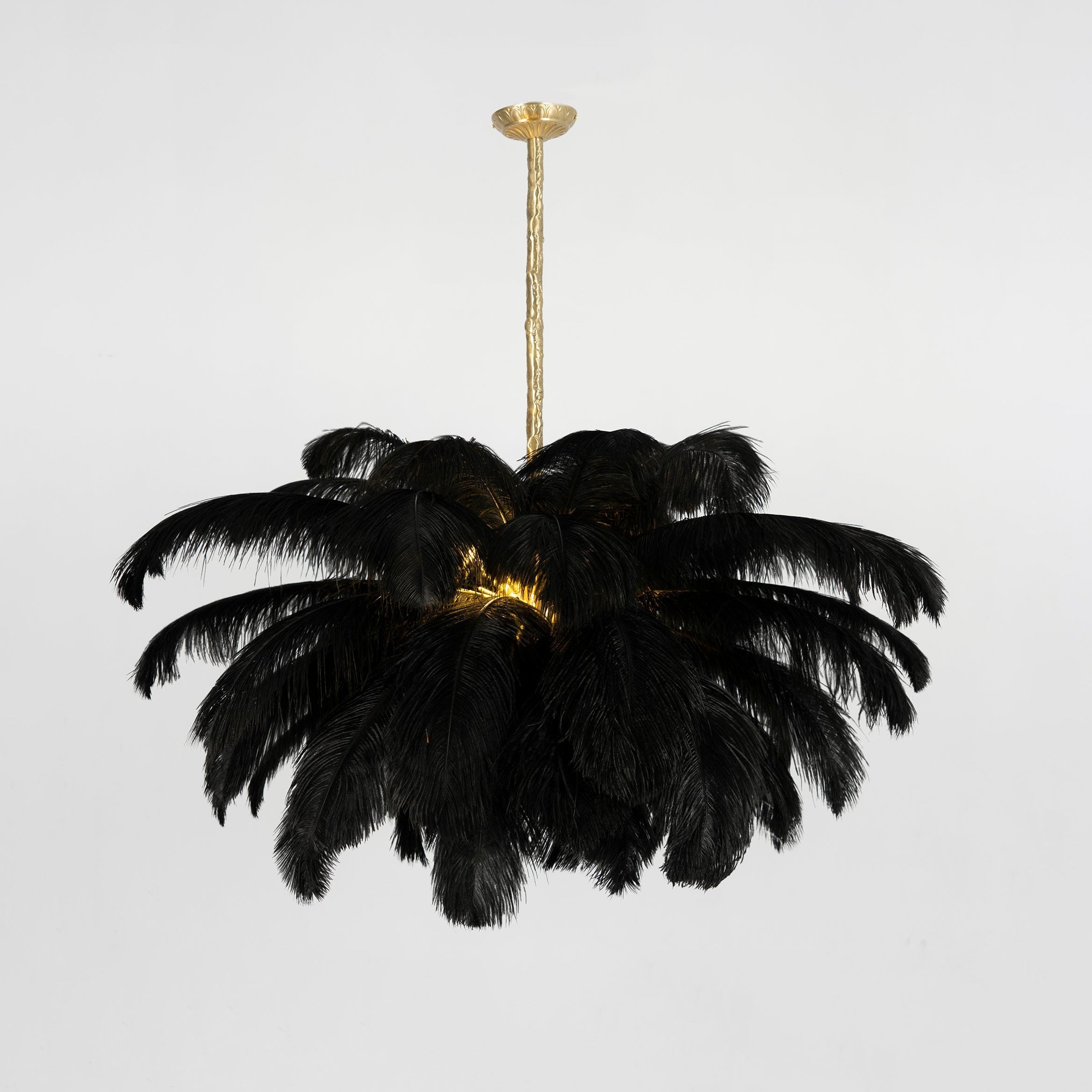 Feather Canopy Chandelier