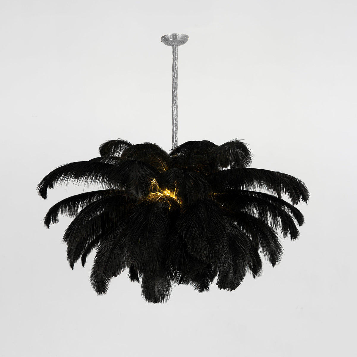 Feather Canopy Chandelier