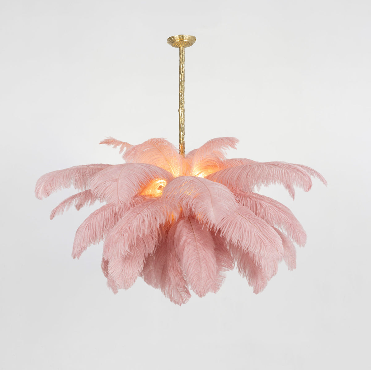 Feather Canopy Chandelier