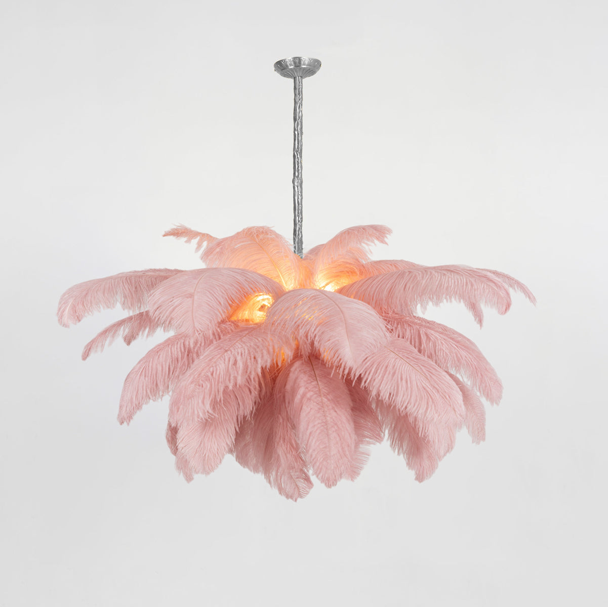 Feather Canopy Chandelier
