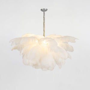 Feather Canopy Chandelier