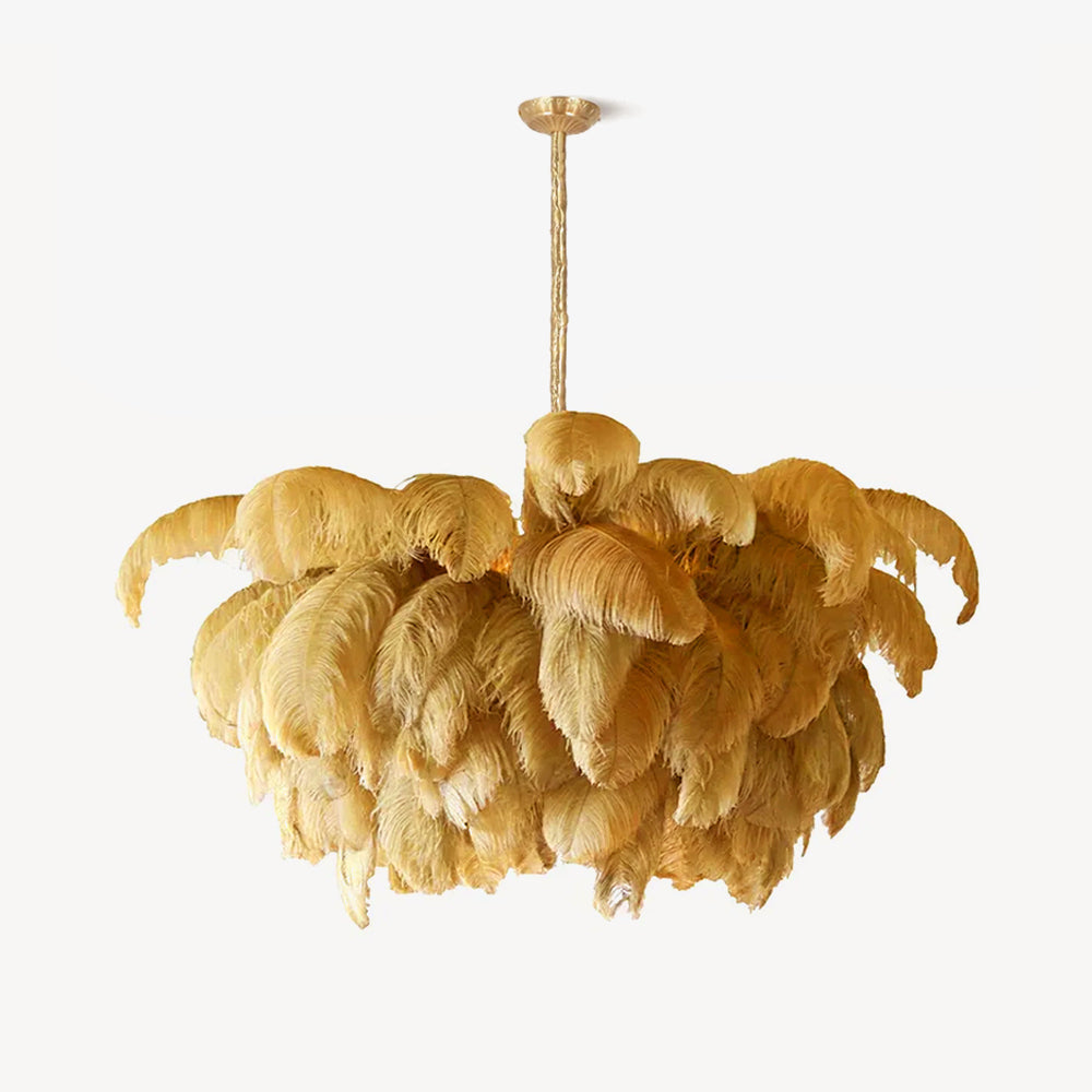 Feather Canopy Chandelier