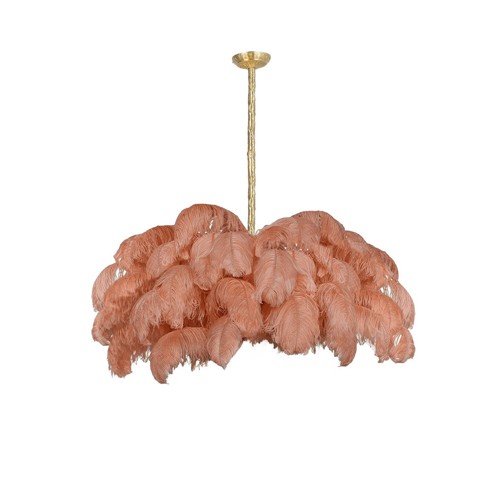 Feather Canopy Chandelier