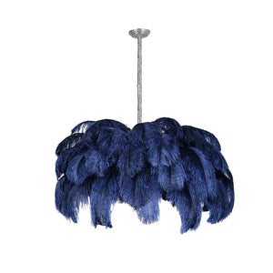 Feather Canopy Chandelier
