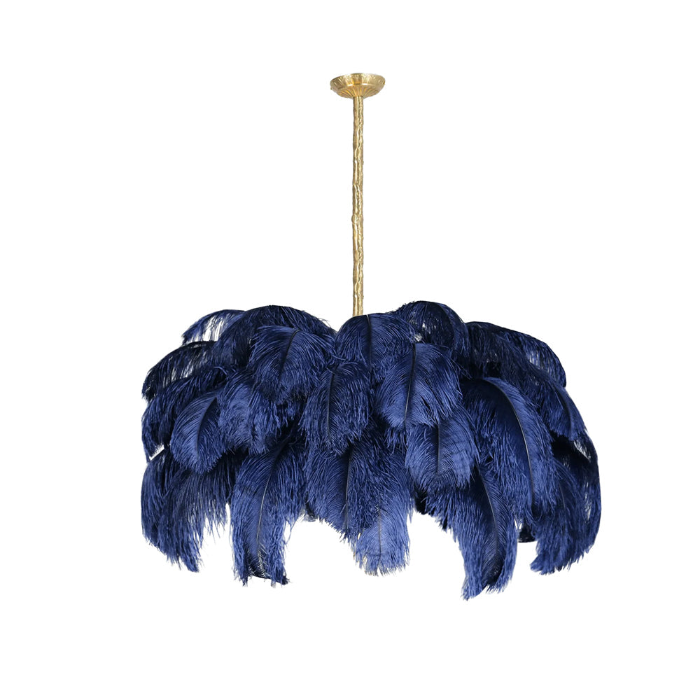 Feather Canopy Chandelier