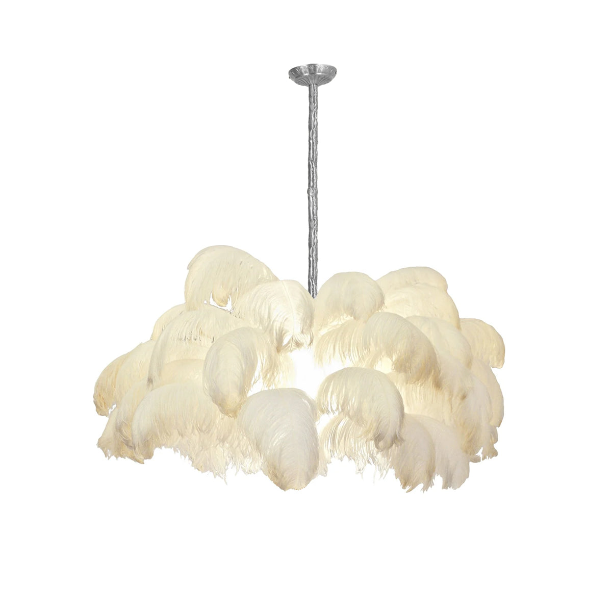 Feather Canopy Chandelier
