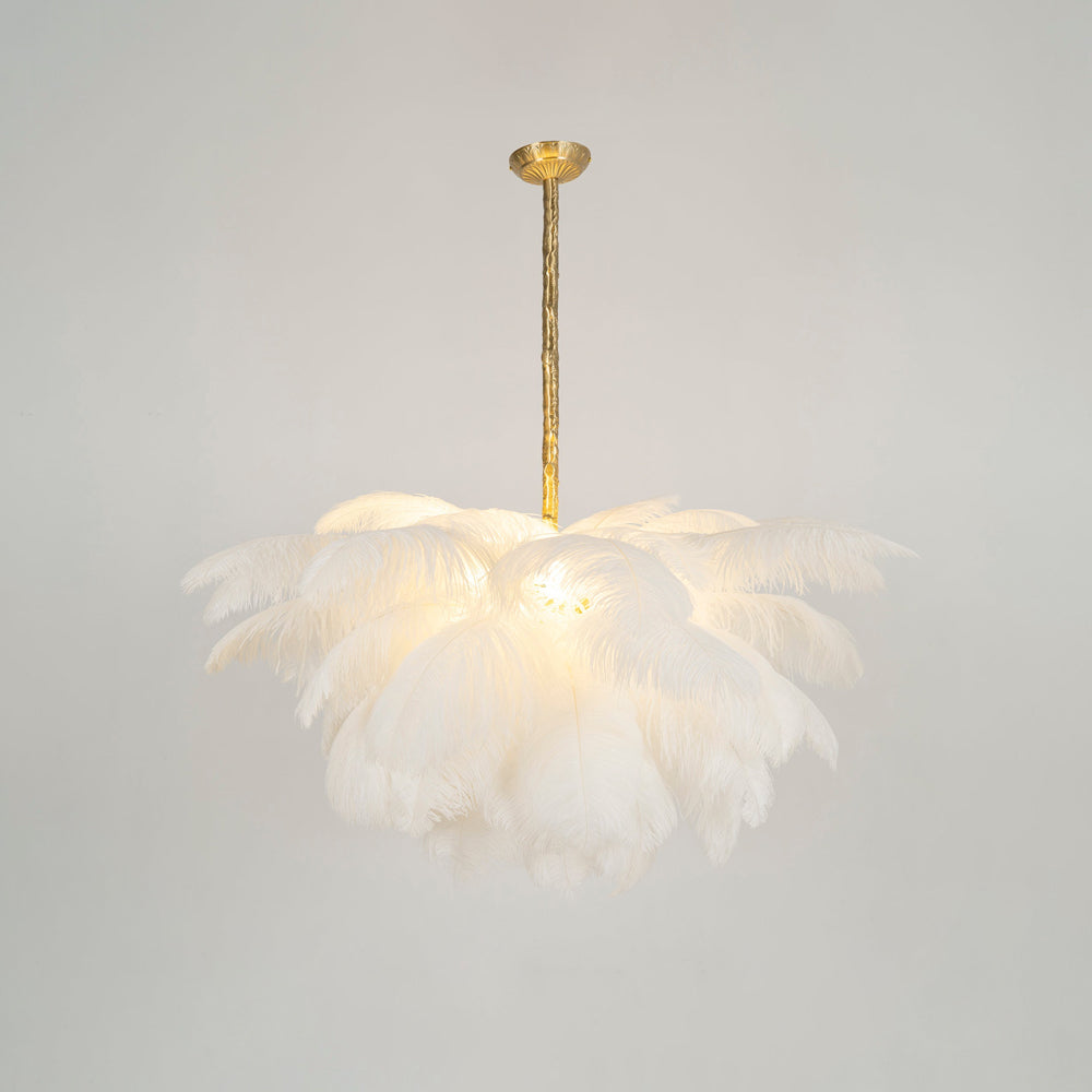 Feather Canopy Chandelier