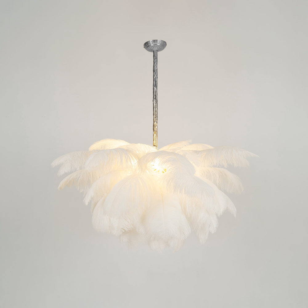 Feather Canopy Chandelier