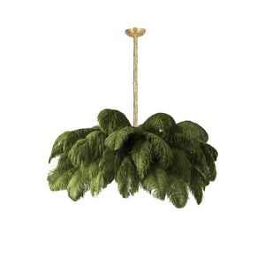 Feather Canopy Chandelier