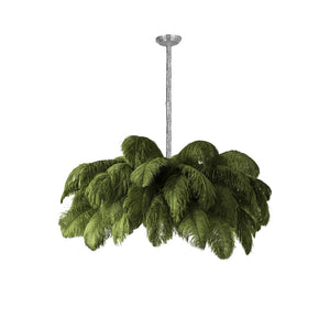 Feather Canopy Chandelier