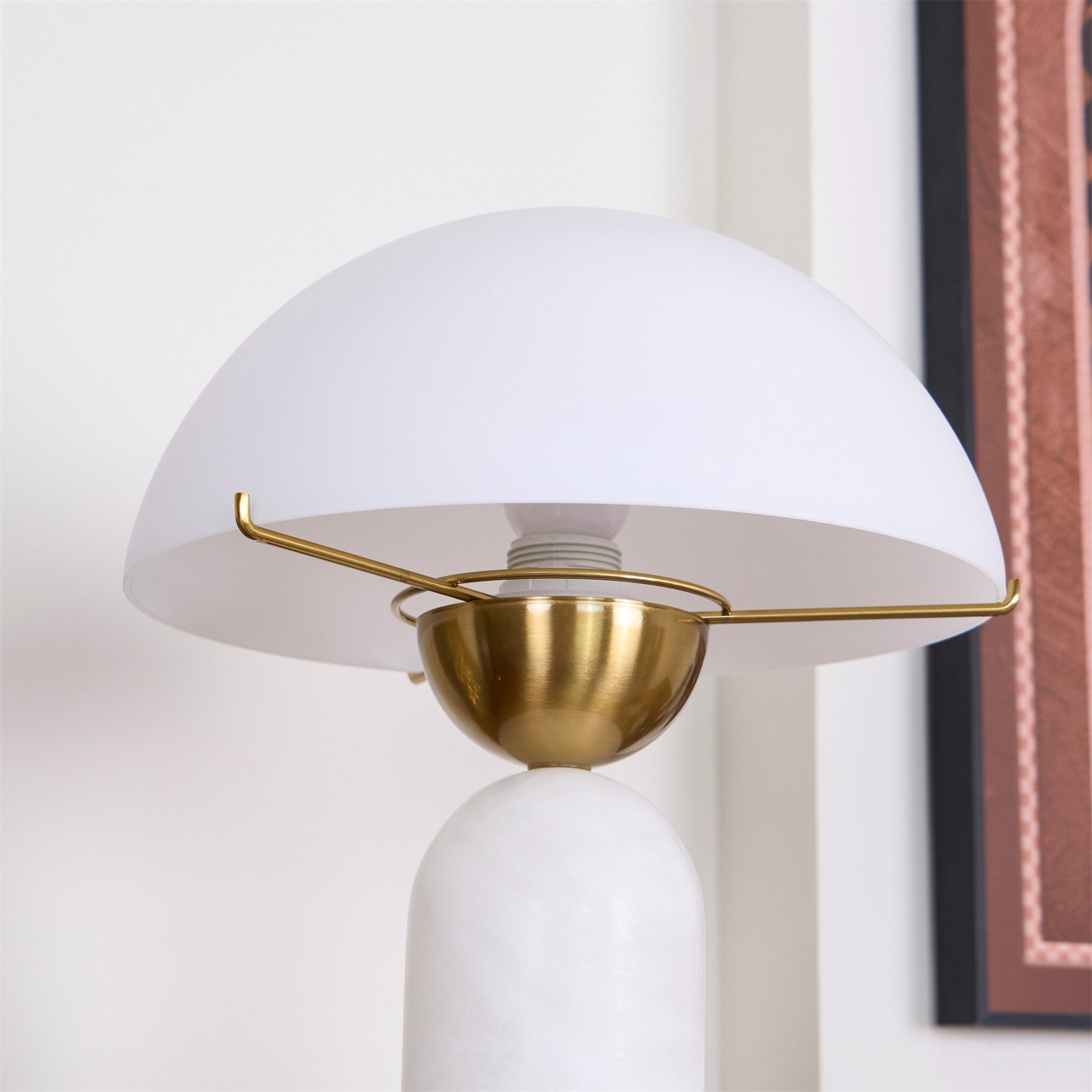 Alabaster Stone Lamp
