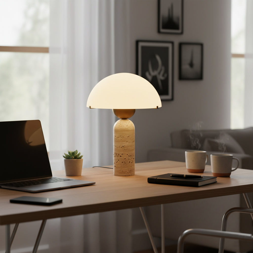 Alabaster Stone Lamp