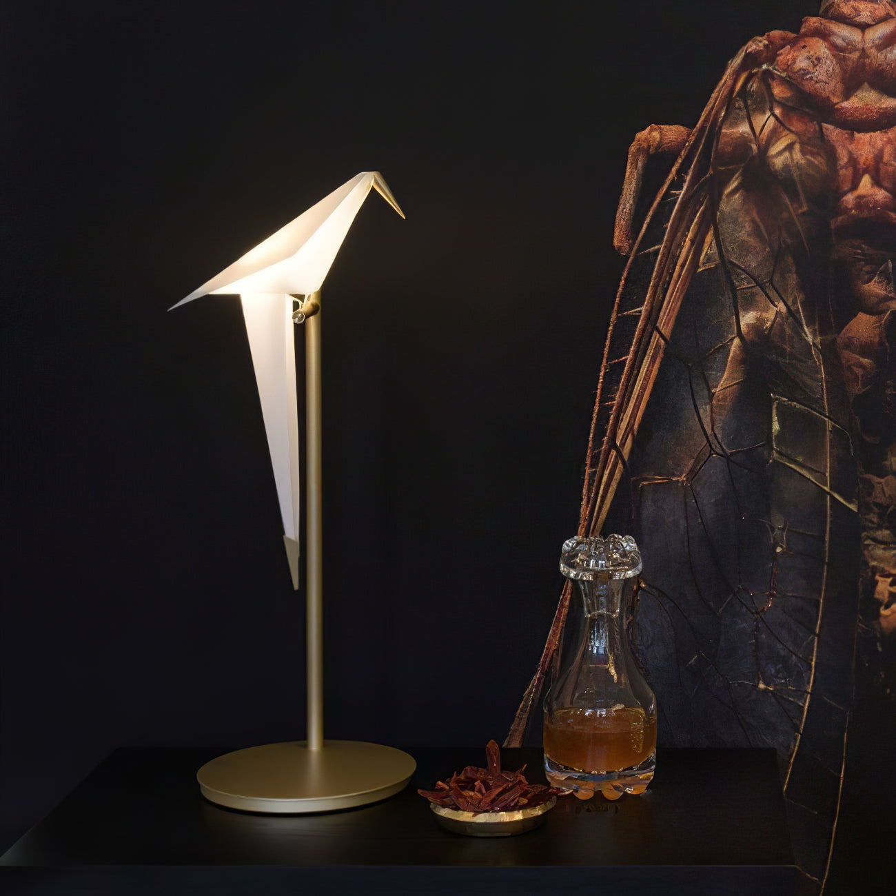 Origami Bird Lamp