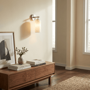 Alabaster Glow Sconce