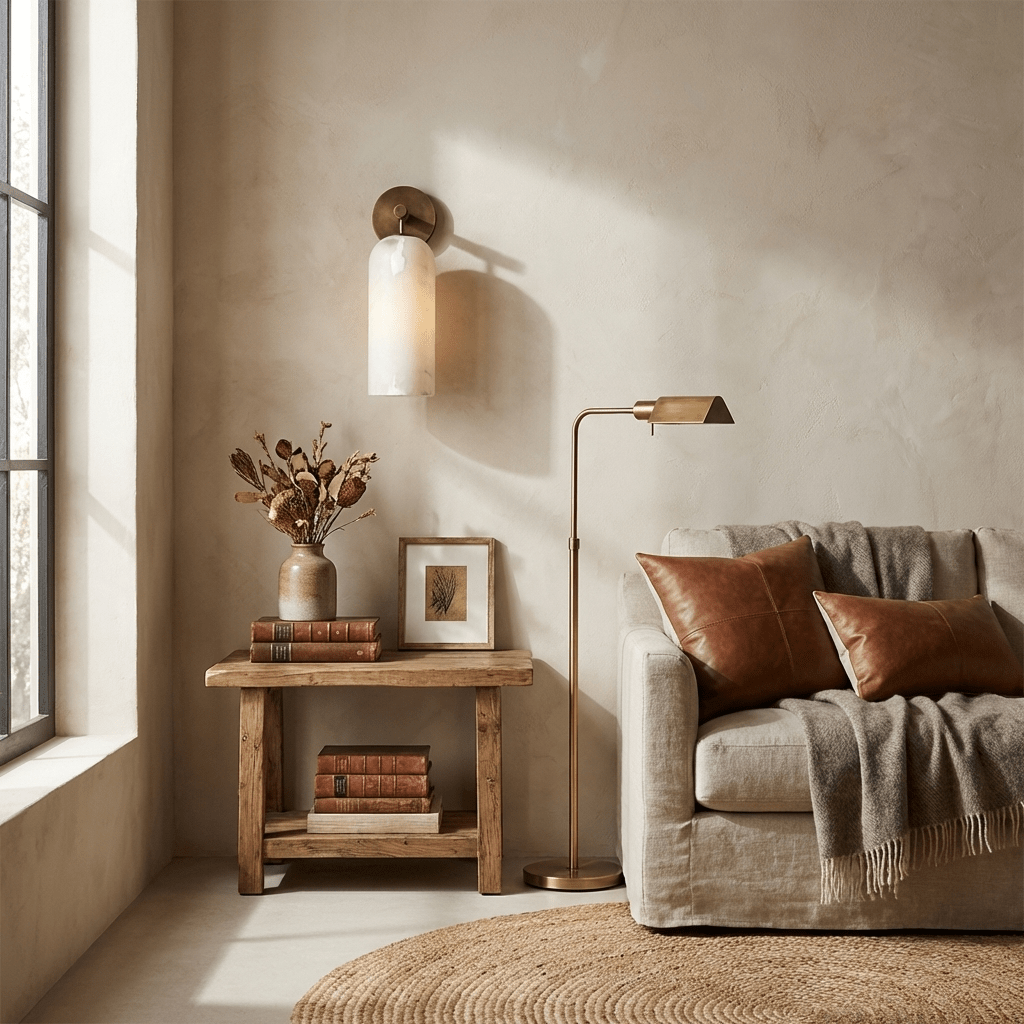 Alabaster Glow Sconce