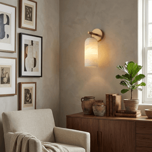 Alabaster Glow Sconce