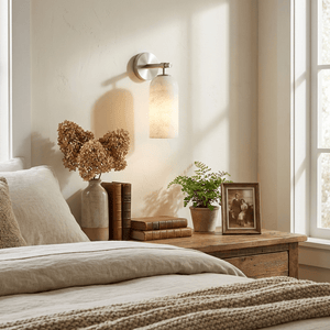 Alabaster Glow Sconce