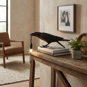Raven Sculpture Lamp
