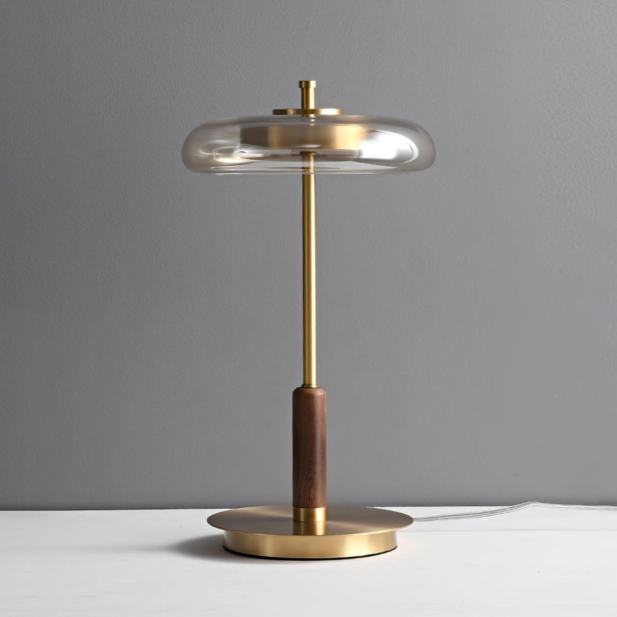 Amber Glow Table Lamp