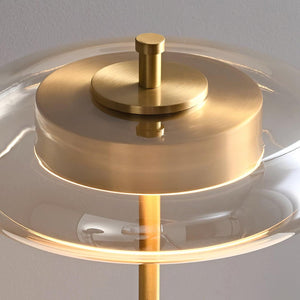 Amber Glow Table Lamp