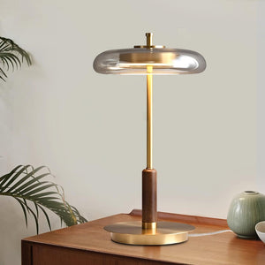 Amber Glow Table Lamp