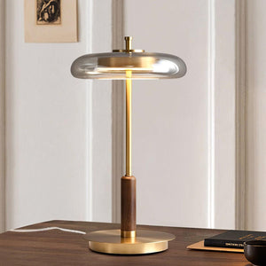Amber Glow Table Lamp
