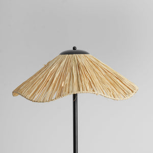 Raffia Bloom Floor Lamp