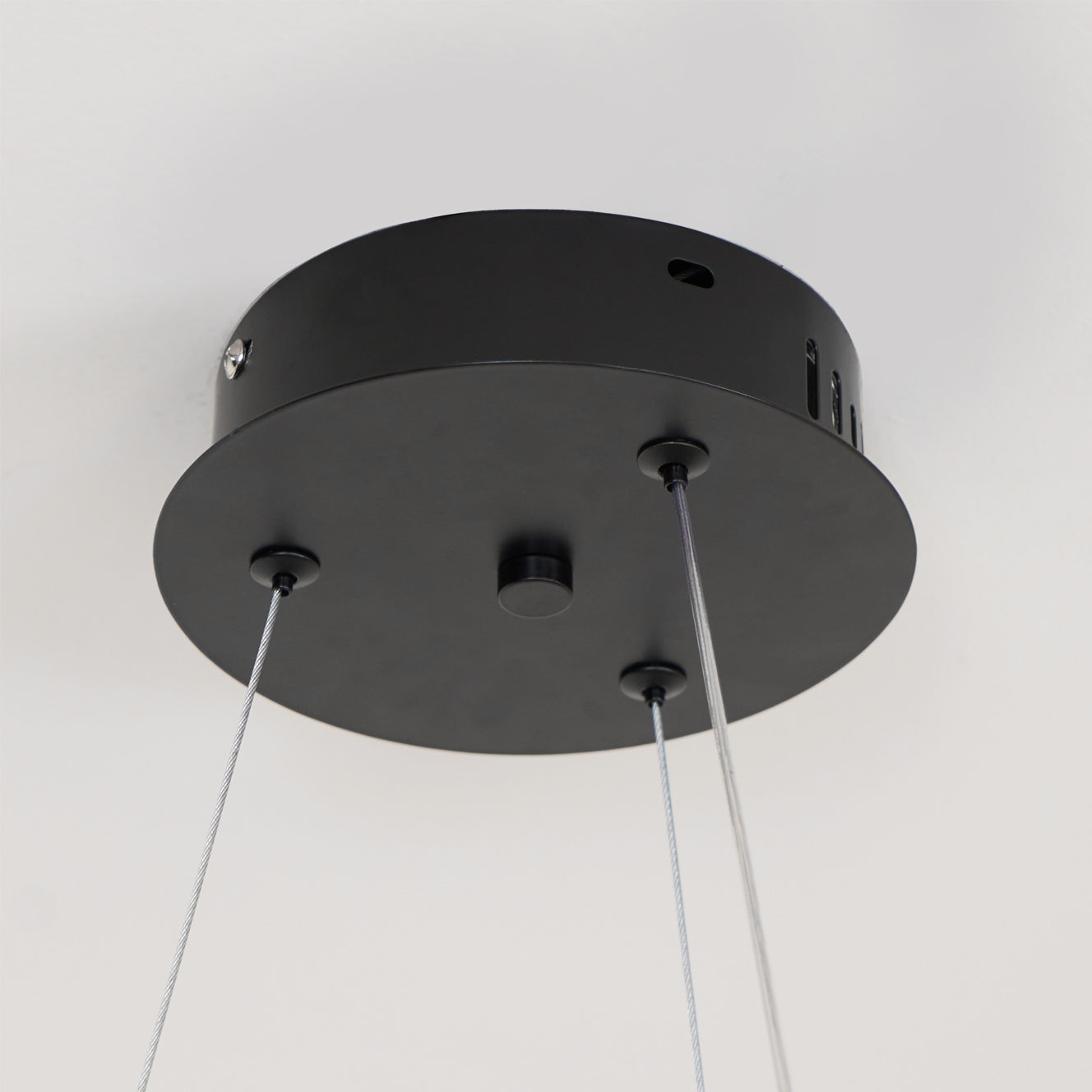 Walnut Ring Chandelier