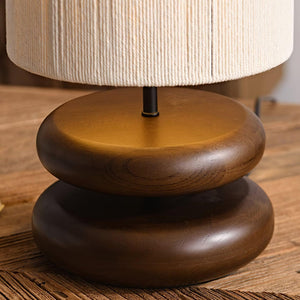 Oakwood Stacked Lamp