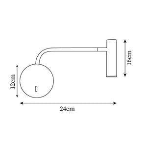 Pivot Arm Wall Sconce