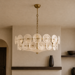 Halo Glass Chandelier