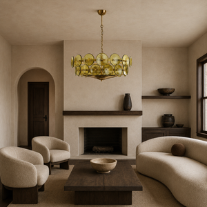 Halo Glass Chandelier