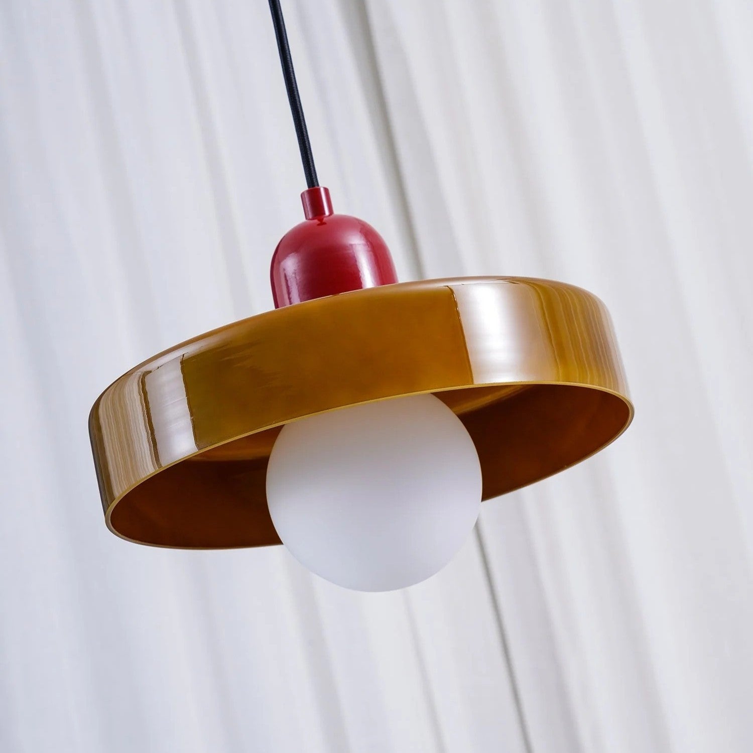 Bauhaus Glass Pendant