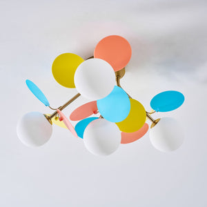 Pastel Orb Chandelier